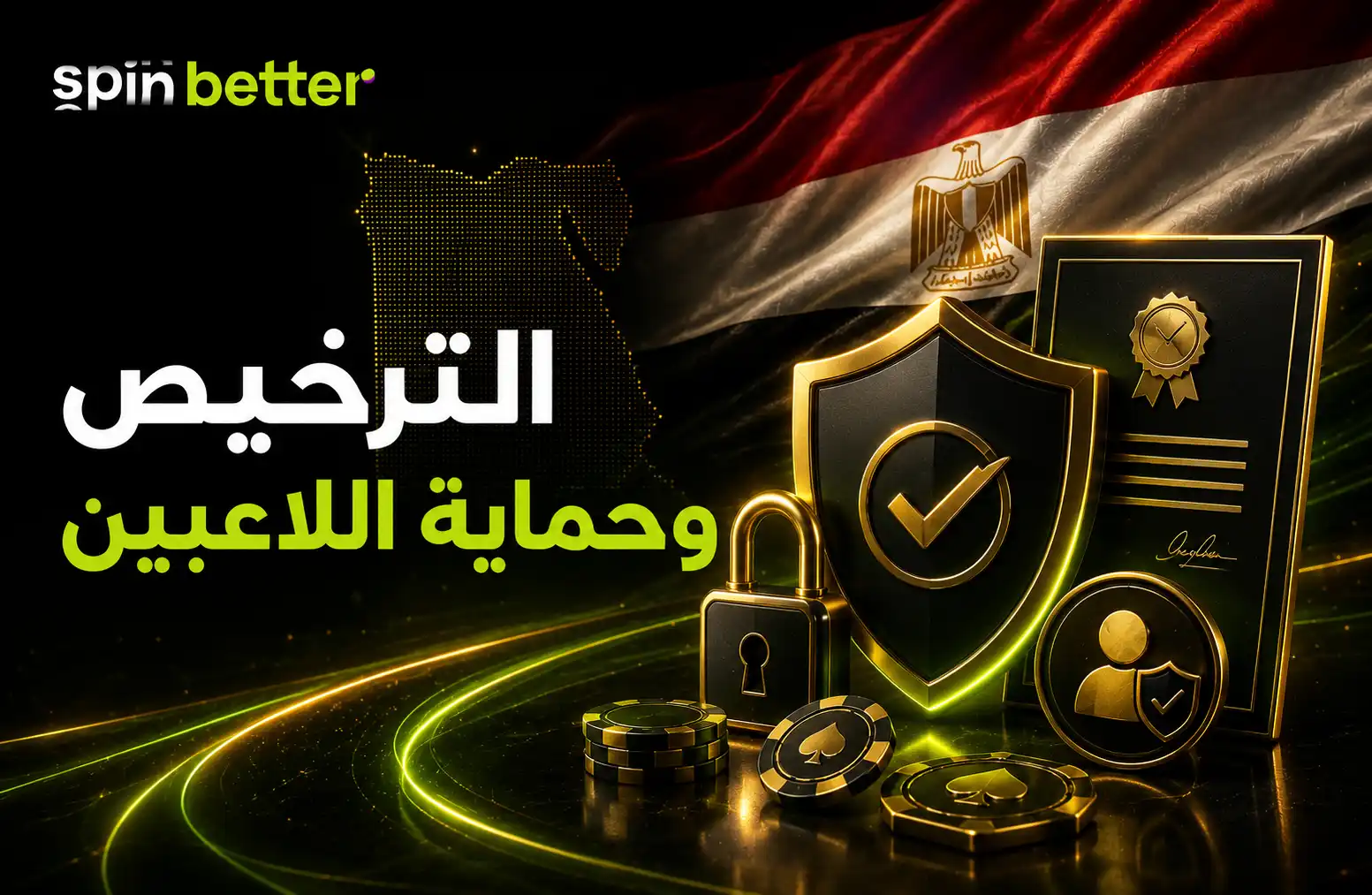 ترخيص SpinBetter وحماية اللاعبين